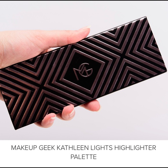 LE Makeup Geek x Kathleen Lights highlighter palette NO LONGER SOLD /MUG OOB - Picture 7 of 9
